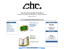 Tablet Screenshot of cbcschoolcraft.org